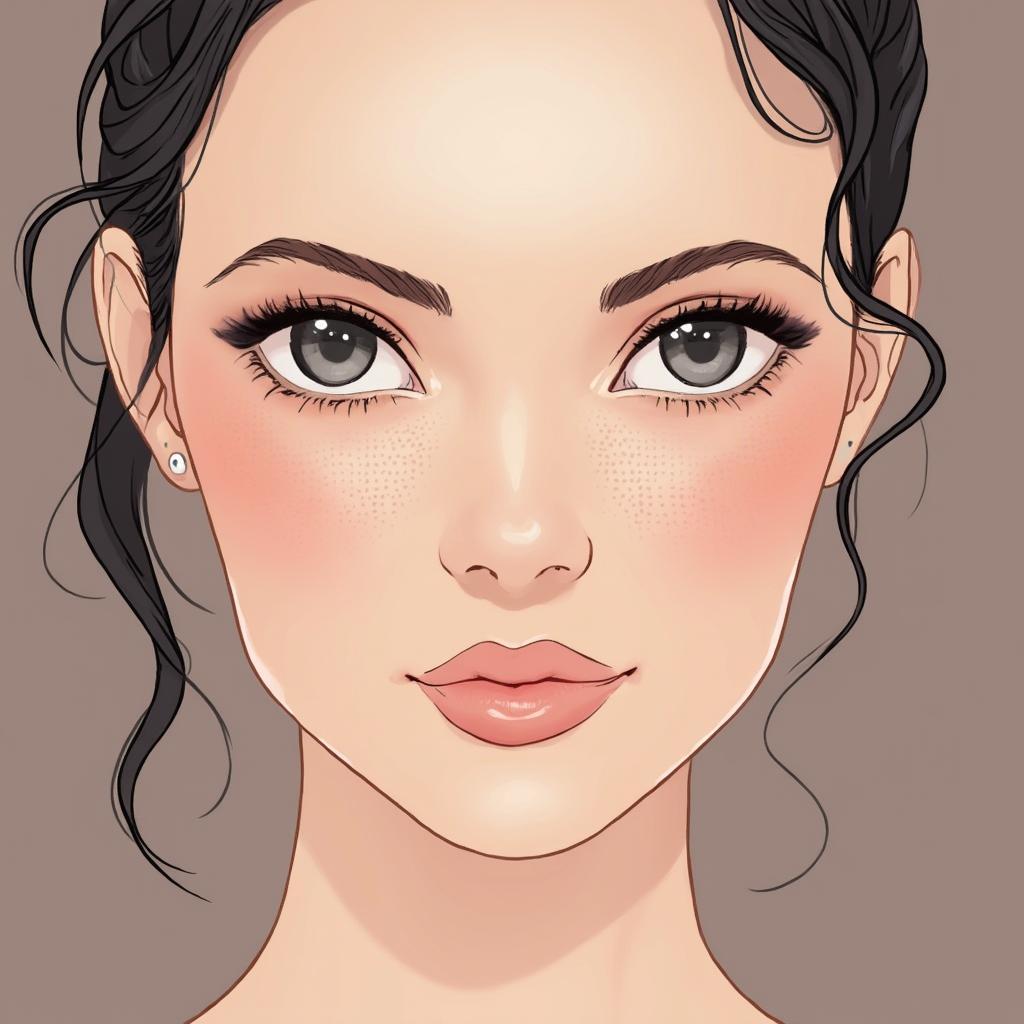 Makeup Application Tips for Diamond Face Shapes