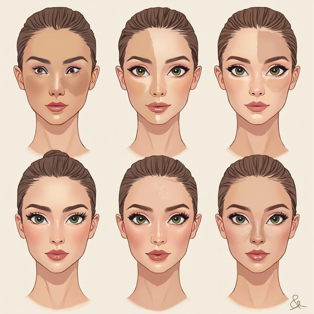 Makeup Tips for Different Face Shapes