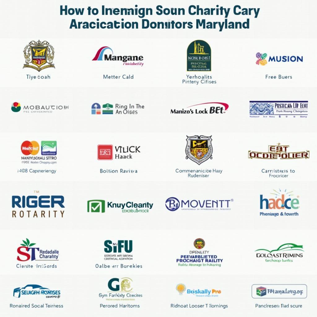 Maryland Car Donation Charities: A Diverse Range of Organizations