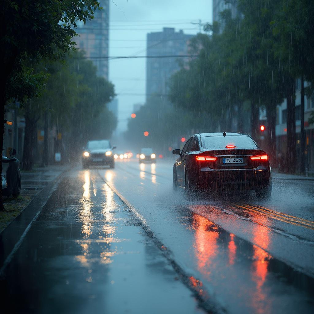 Driving in Rainy Conditions in Melbourne