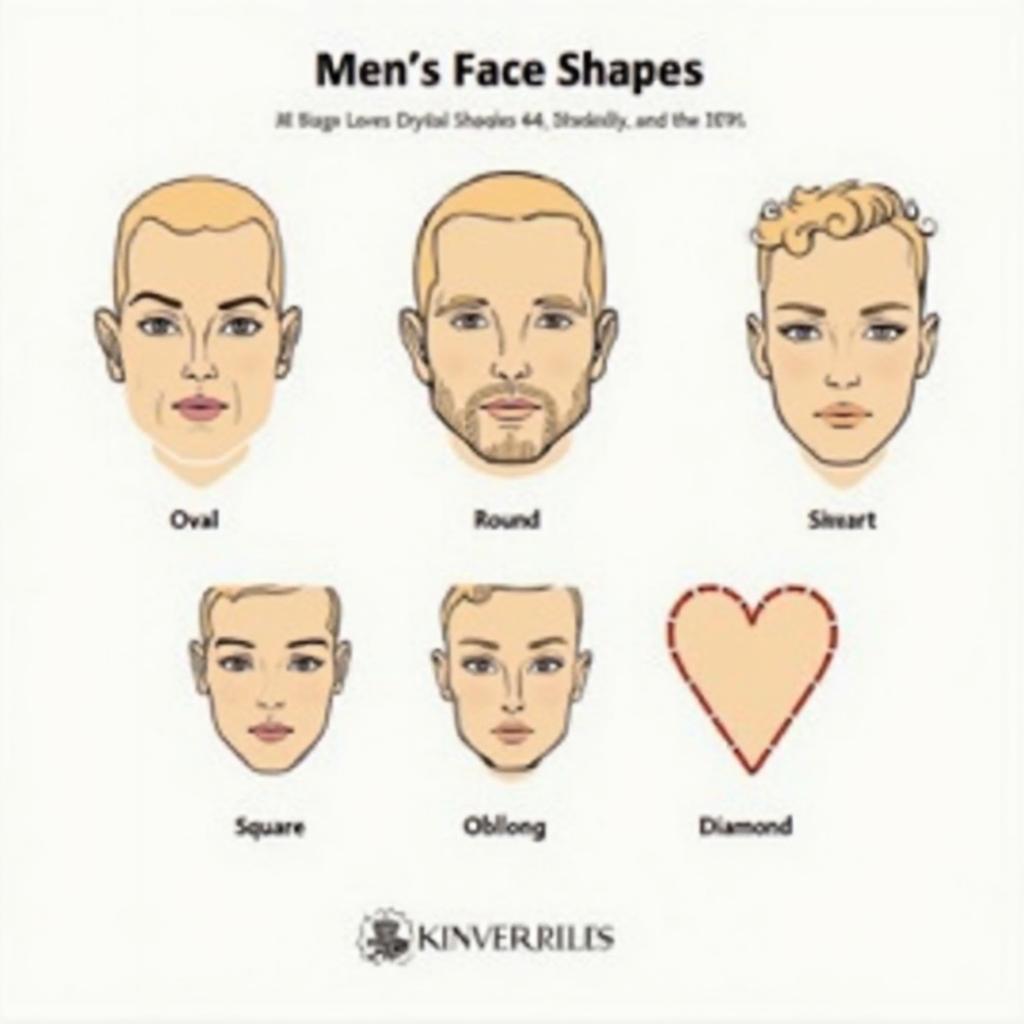 Different Men's Face Shapes