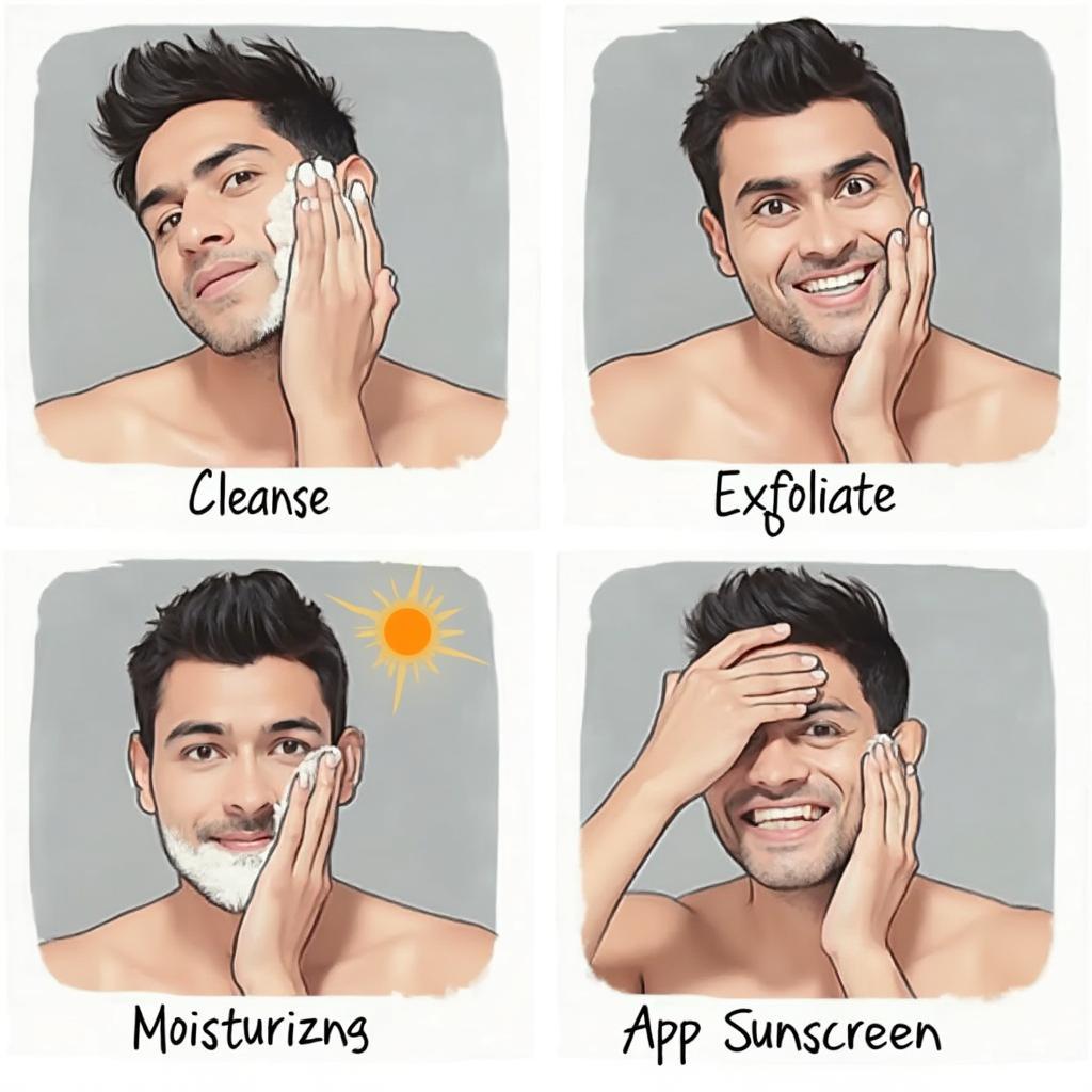 Basic Skincare Routine for Men