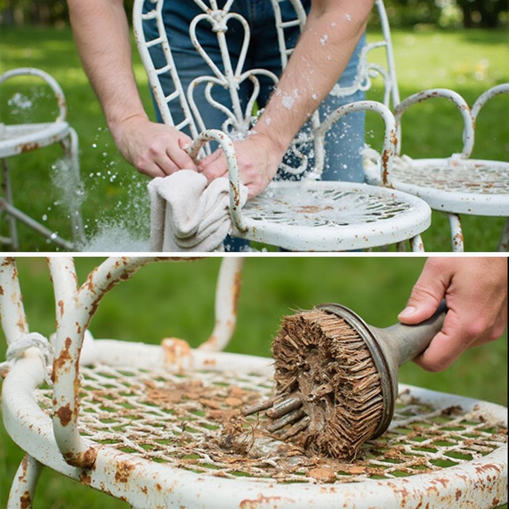 Maintaining Metal Garden Furniture