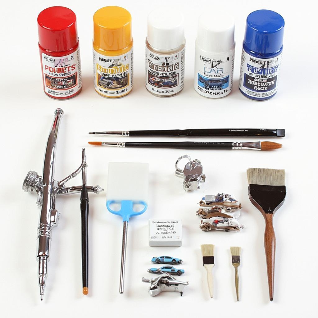 Different Types of Model Car Paints