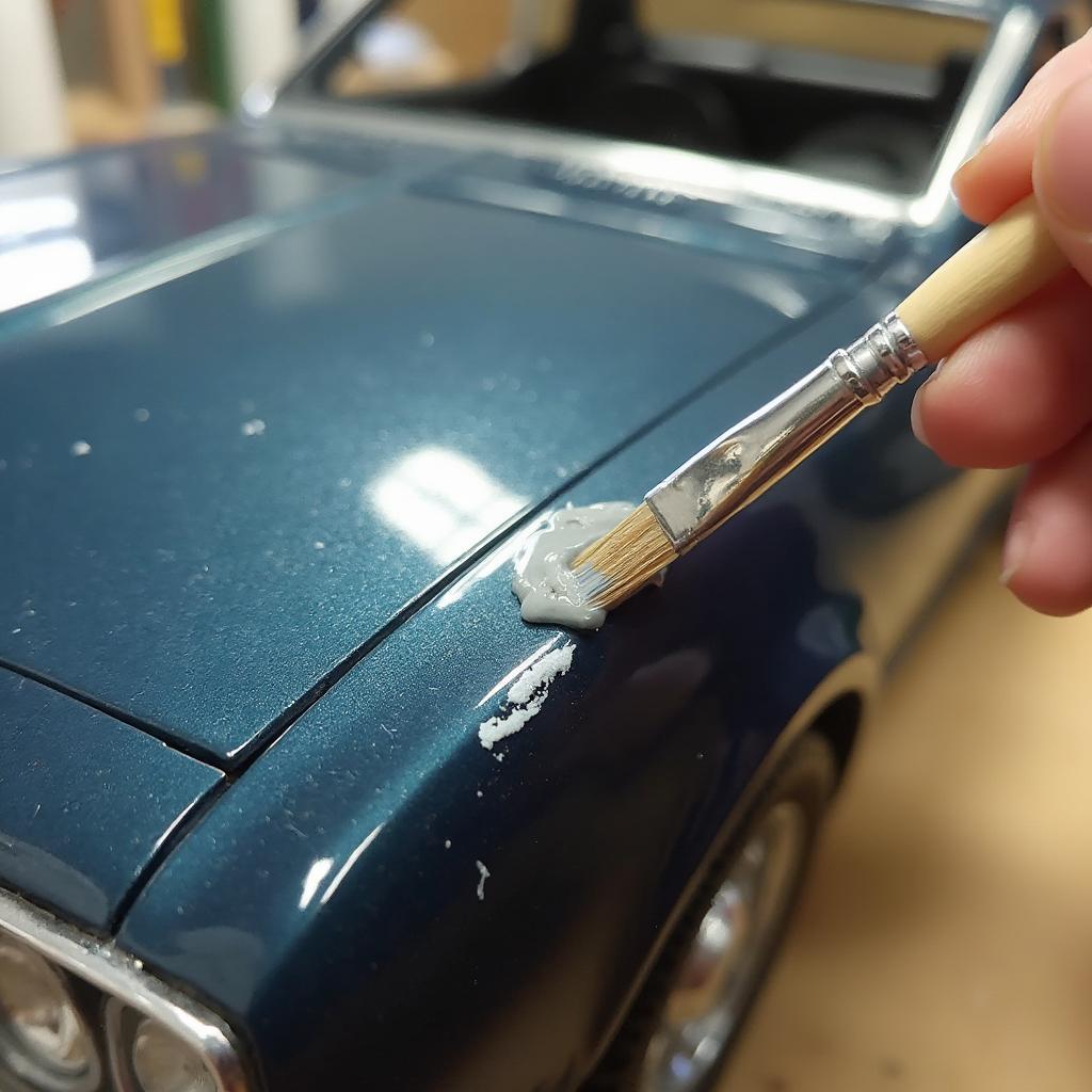 Model Car Weathering with Dry Brushing Technique