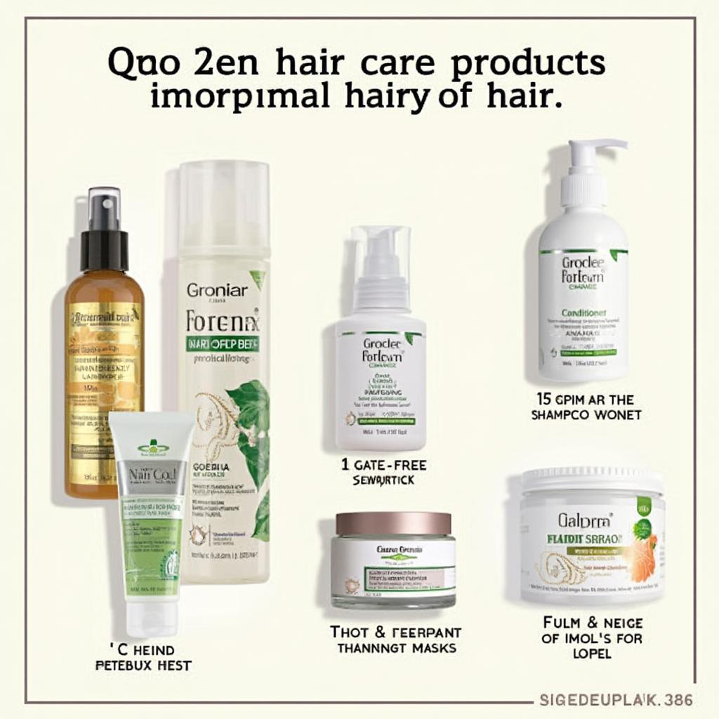 Modern Hair Care Products Suitable for Tamil Women's Hair