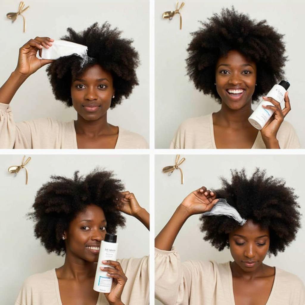 Moisturizing Natural Black Hair for Optimal Hydration