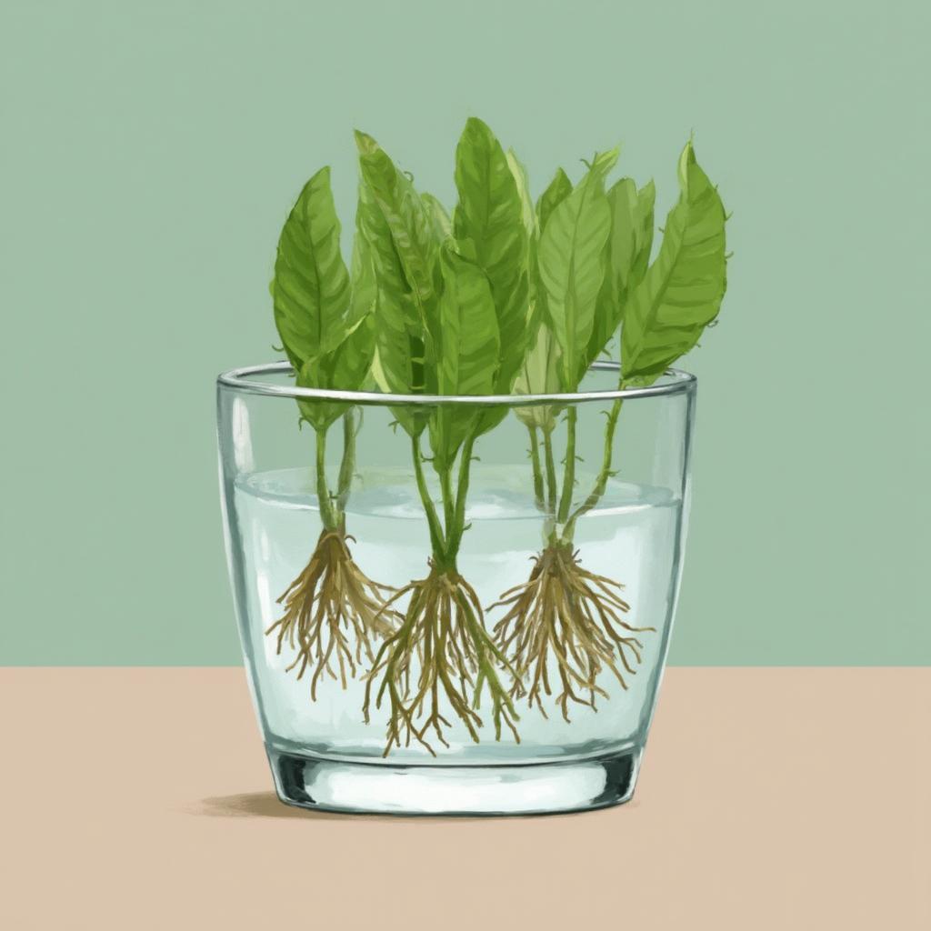 Propagating Money Plant in Water