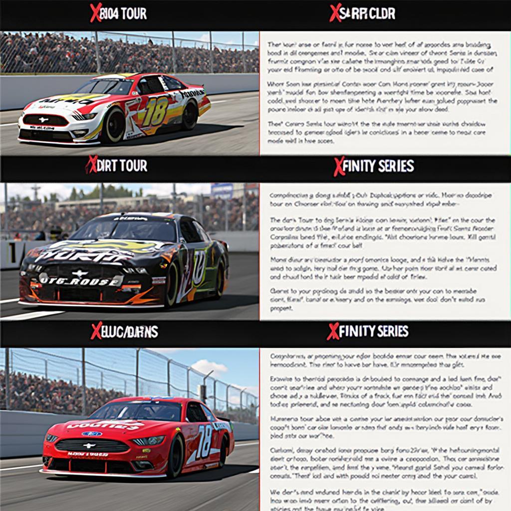 Choosing Your Starting Point in NASCAR Heat 4 Career Mode