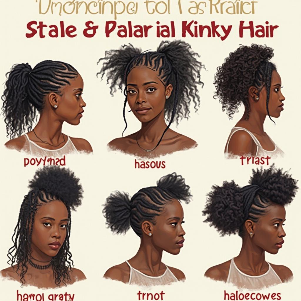 Protective Styling for Natural Kinky Hair