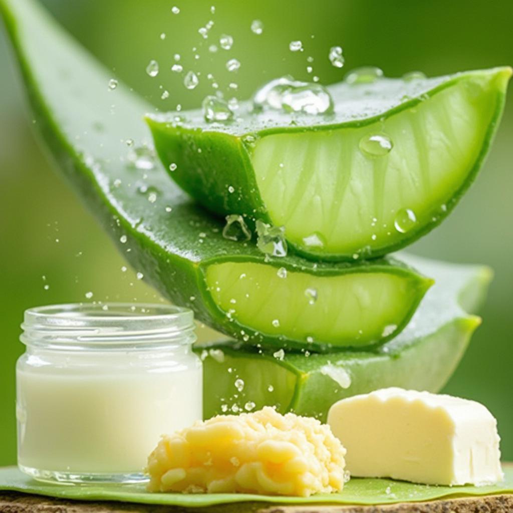 Natural Moisturizers: Aloe Vera, Coconut Oil, and Shea Butter