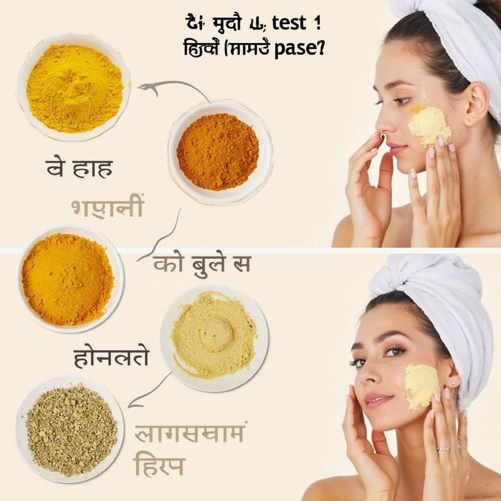 Natural Skin Care Ingredients in Hindi