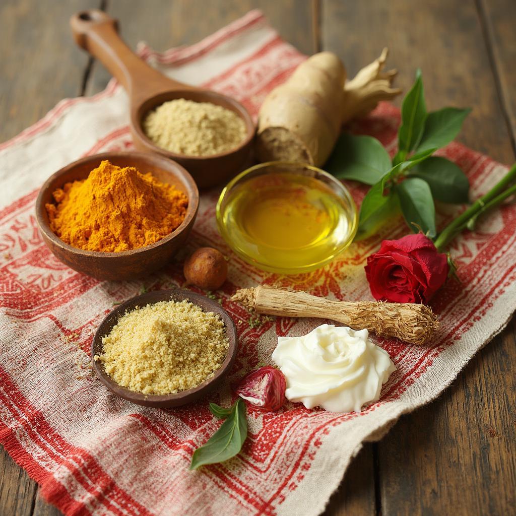 Natural Tamil Face Care Ingredients