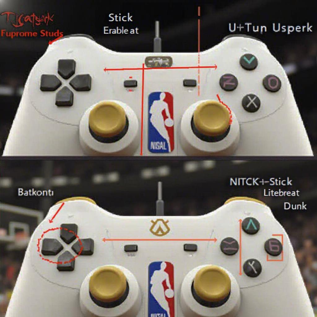 NBA 2K17 Dunk Contest Controls