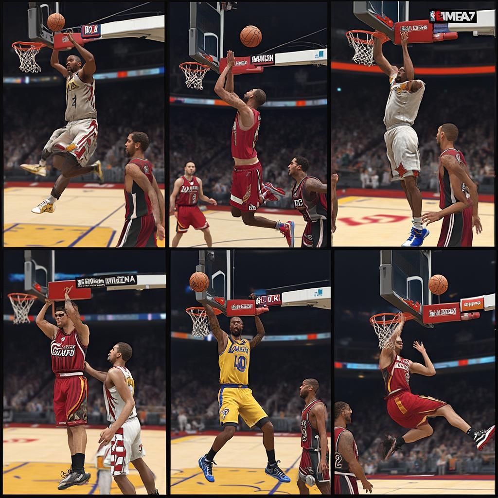 NBA 2K17 Dunk Contest Prop Dunks