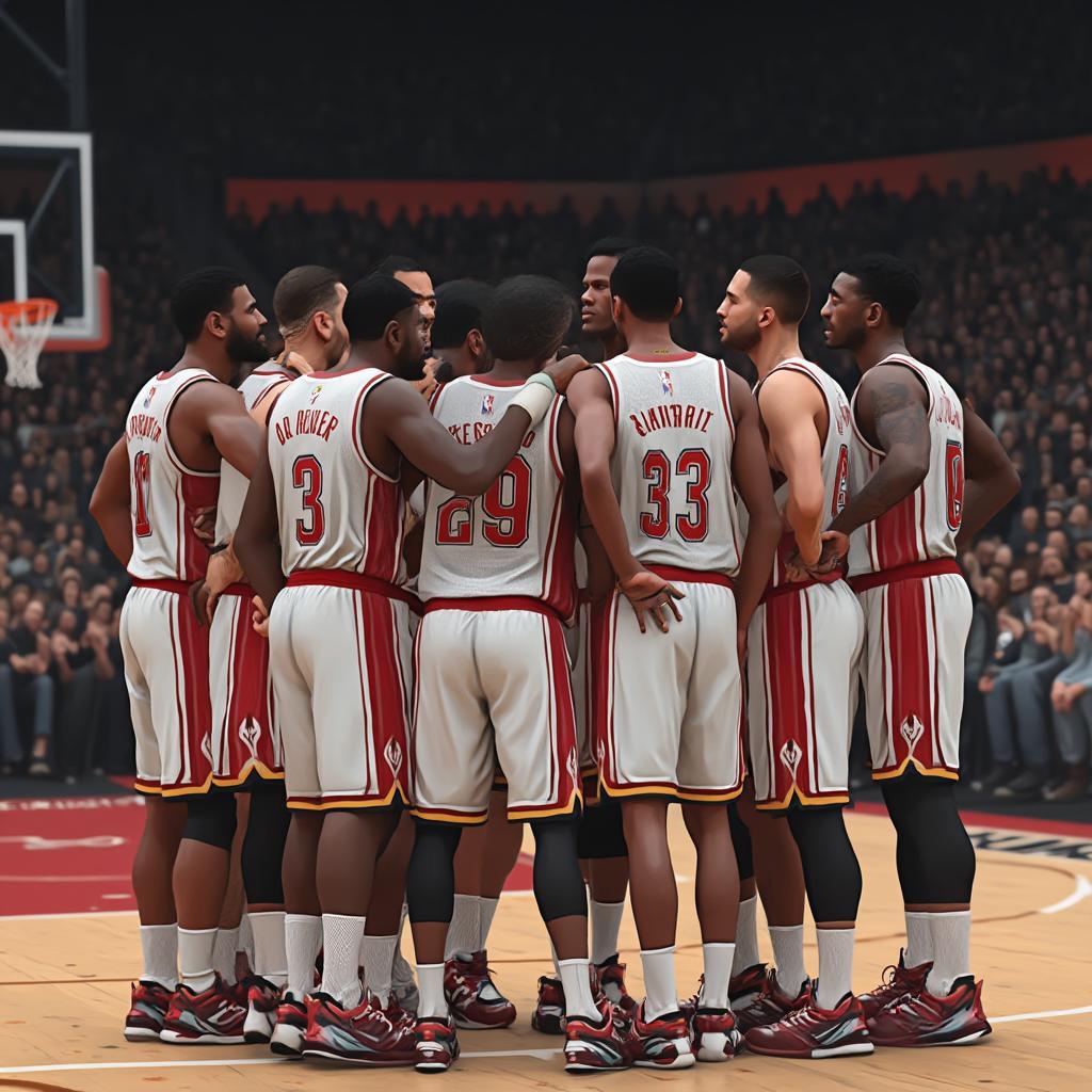 Team Play Dynamics in NBA 2K17