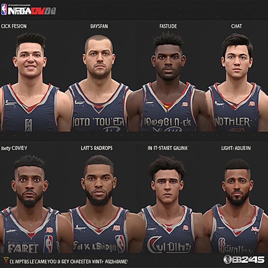 NBA 2K24 MyCareer Player Creation Screen