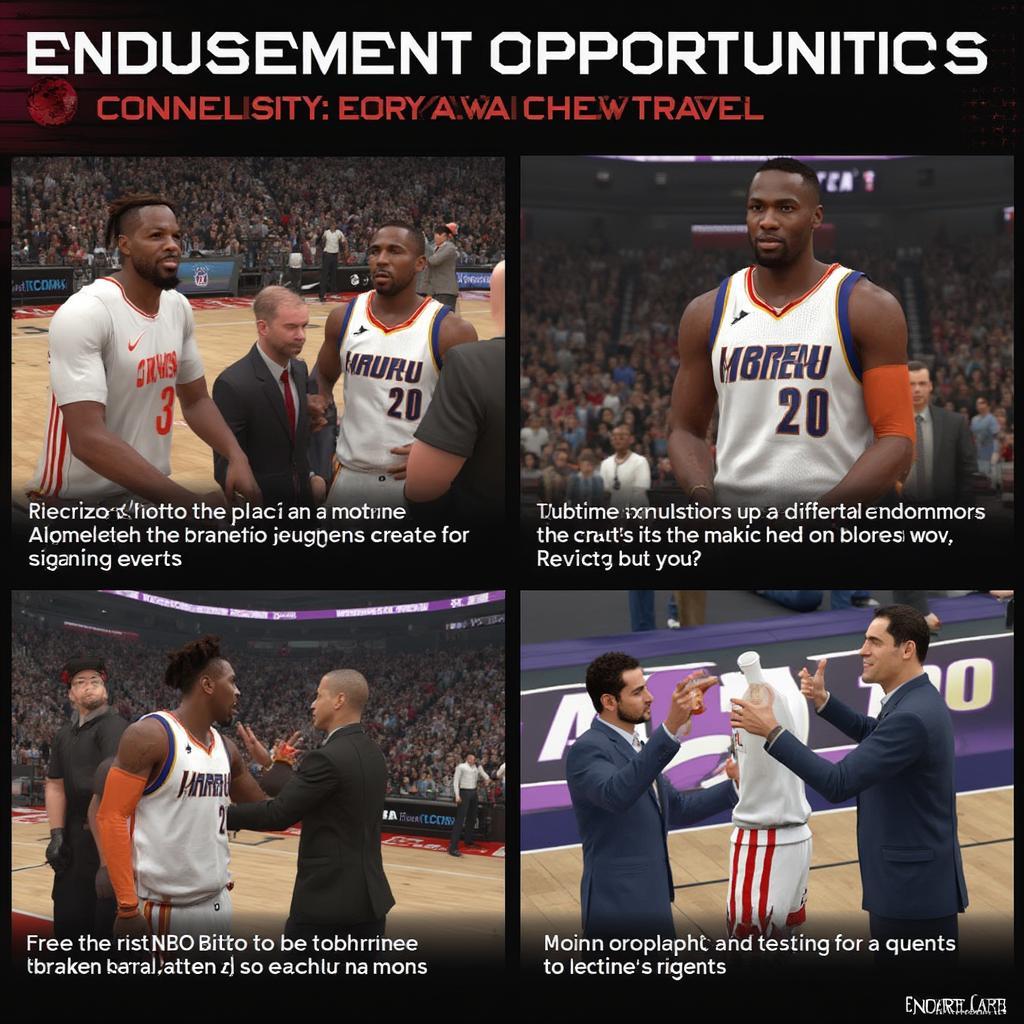 NBA 2K16 MyCareer Endorsements