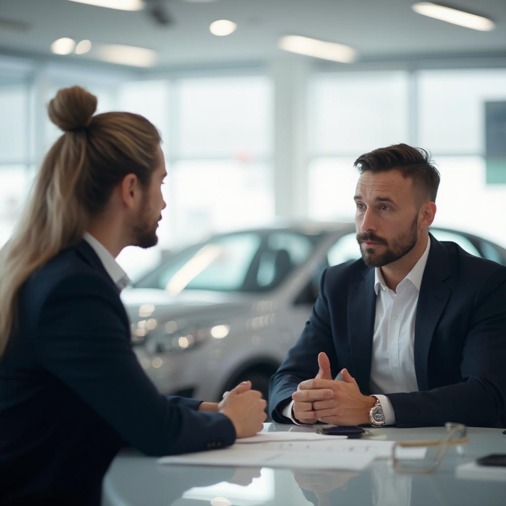 Negotiating at the car dealership