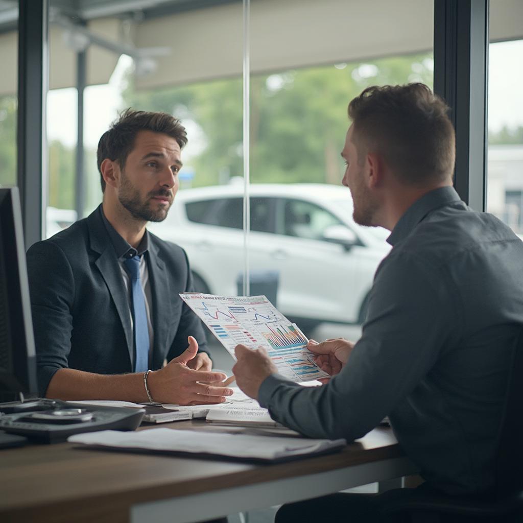 Negotiating Car Price at Dealership