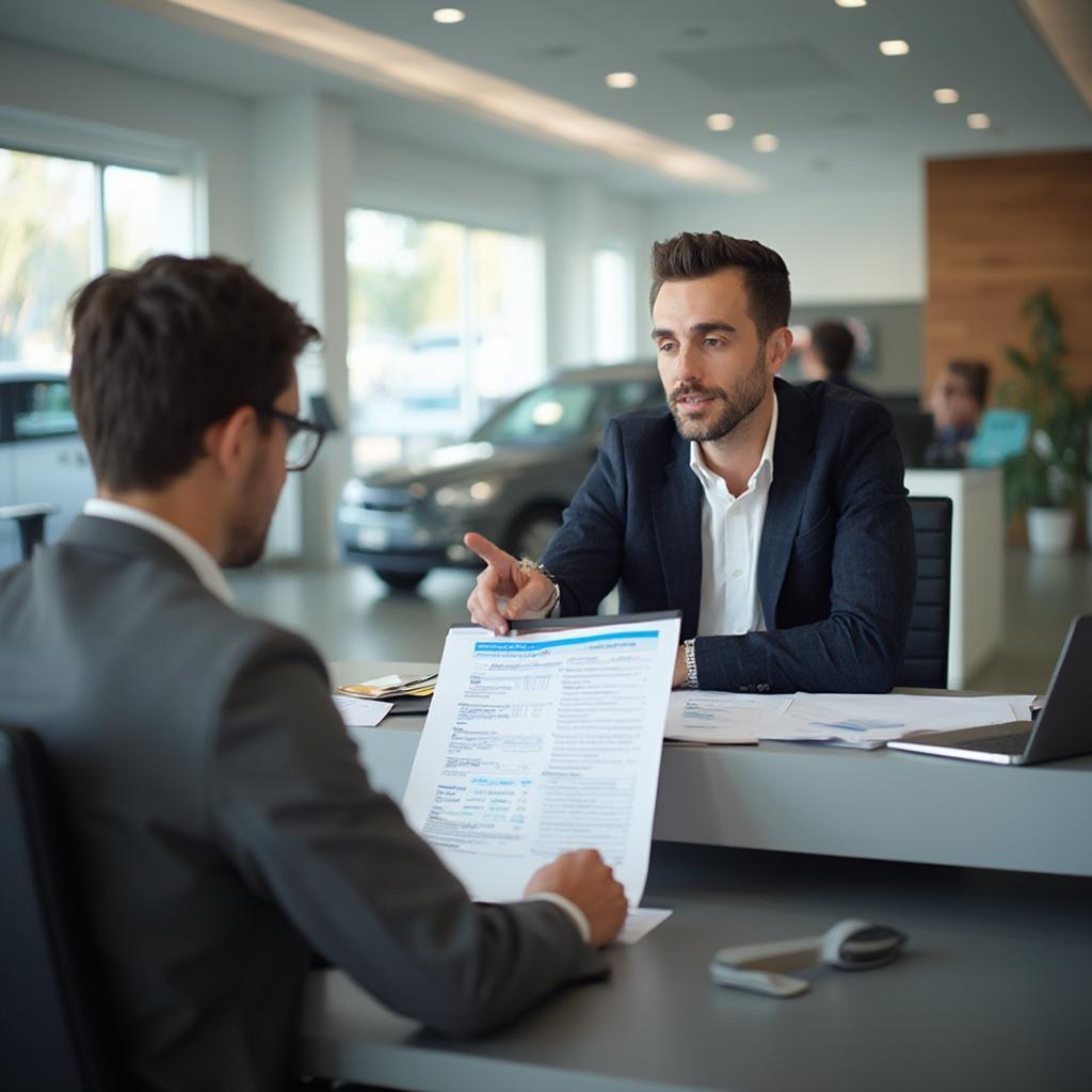 Negotiating Car Price at Dealership