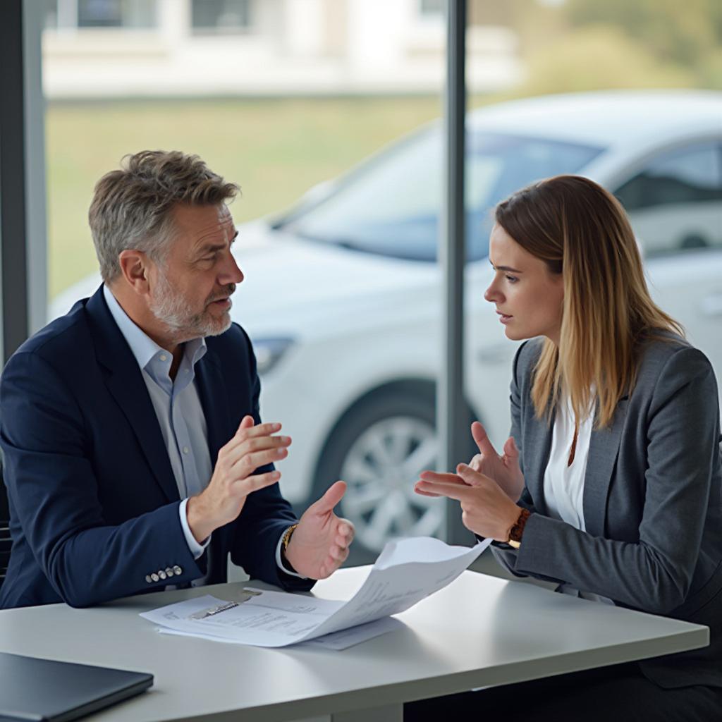 Negotiating Car Price at Dealership