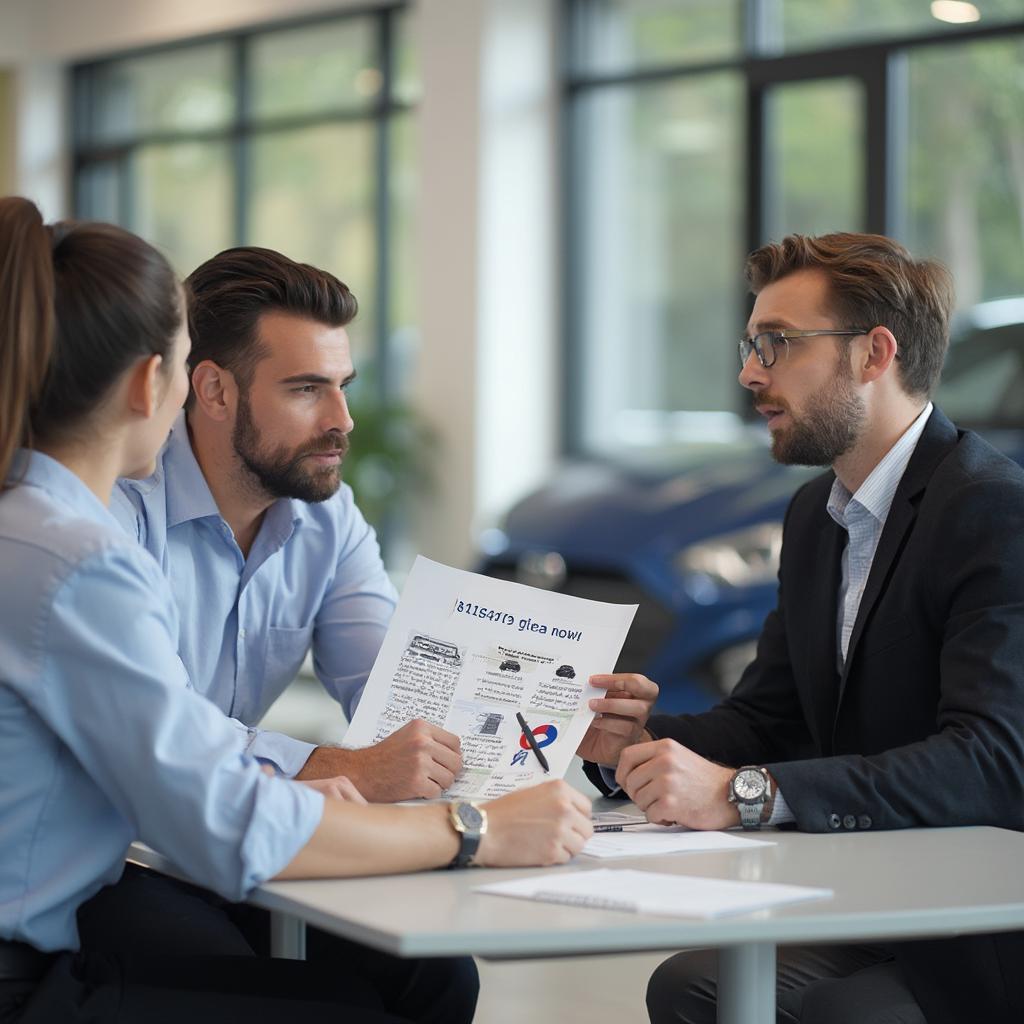 Negotiating Car Price with Salesperson