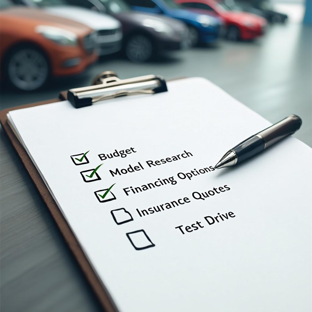 New Car Purchase Checklist Canada