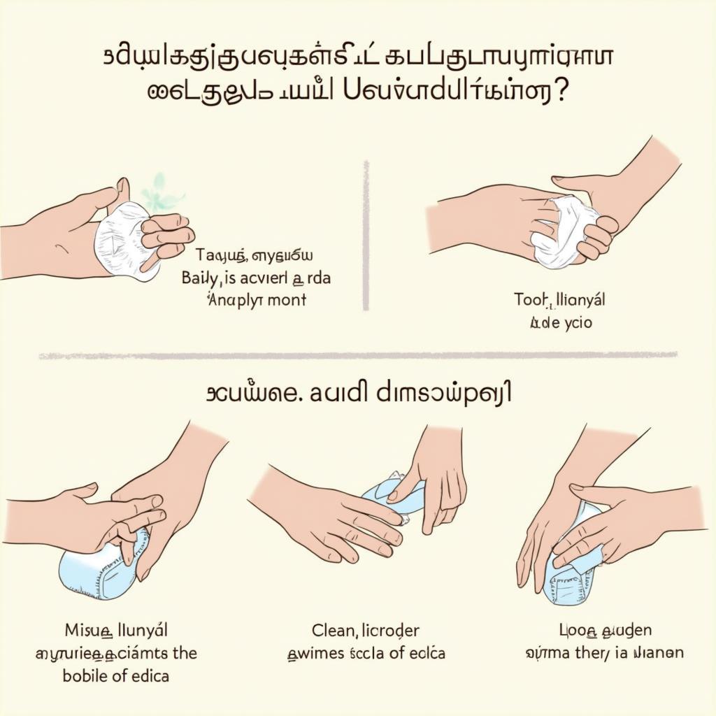 Newborn Baby Diapering Tips in Tamil