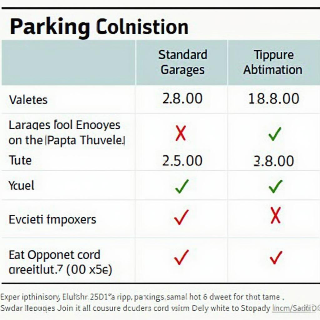 NYC Parking Tipping Chart