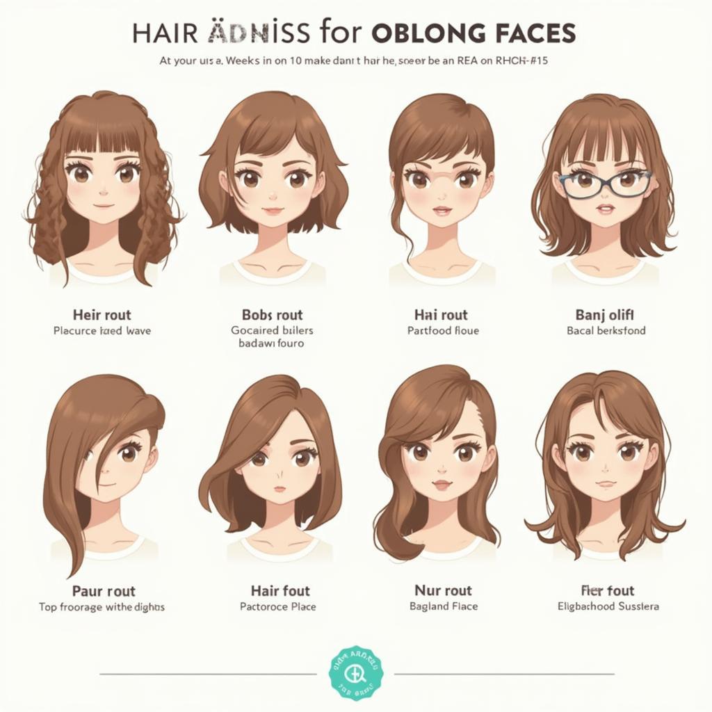 Hairstyles for Oblong Faces