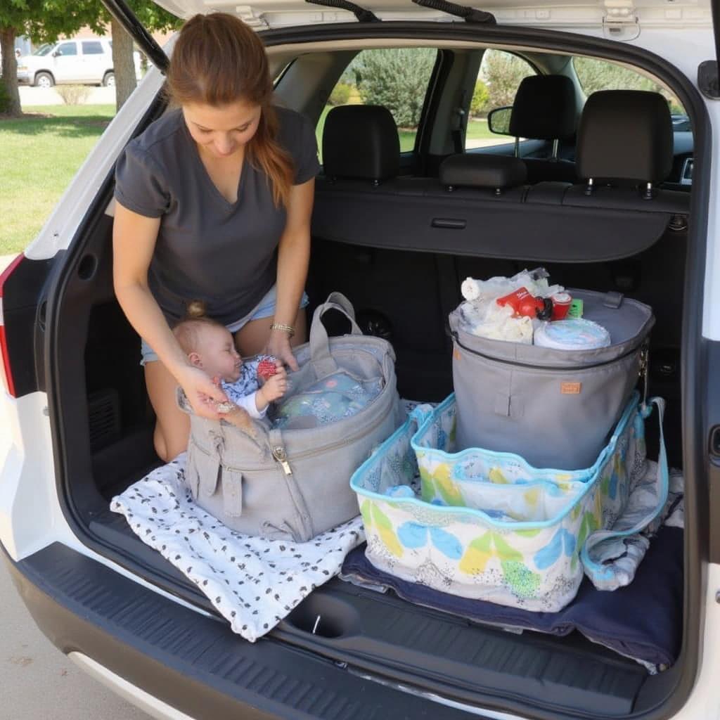 Traveling with One Car and Newborn