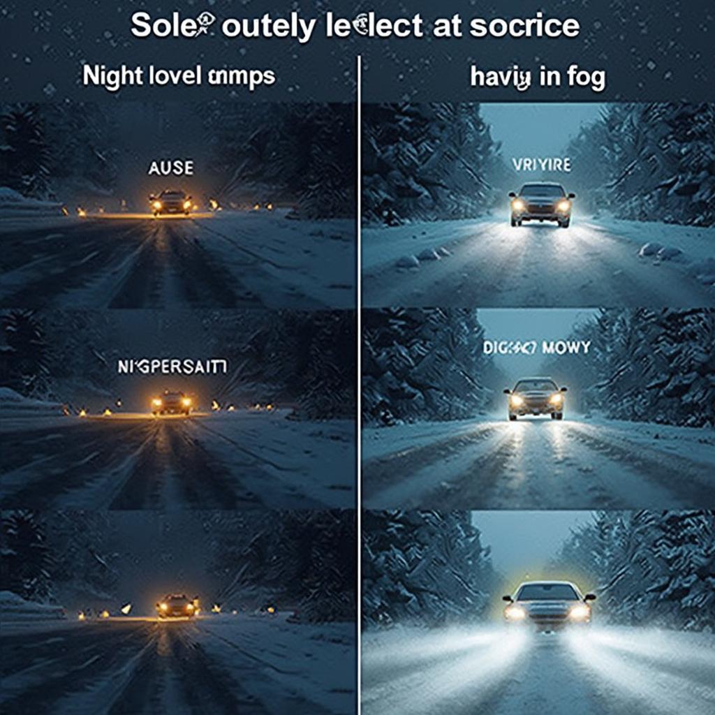 Optimal Headlight Usage Scenarios