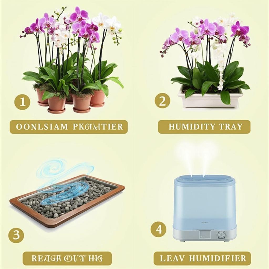 Creating Humidity for Orchids: Grouping, Trays, and Humidifiers