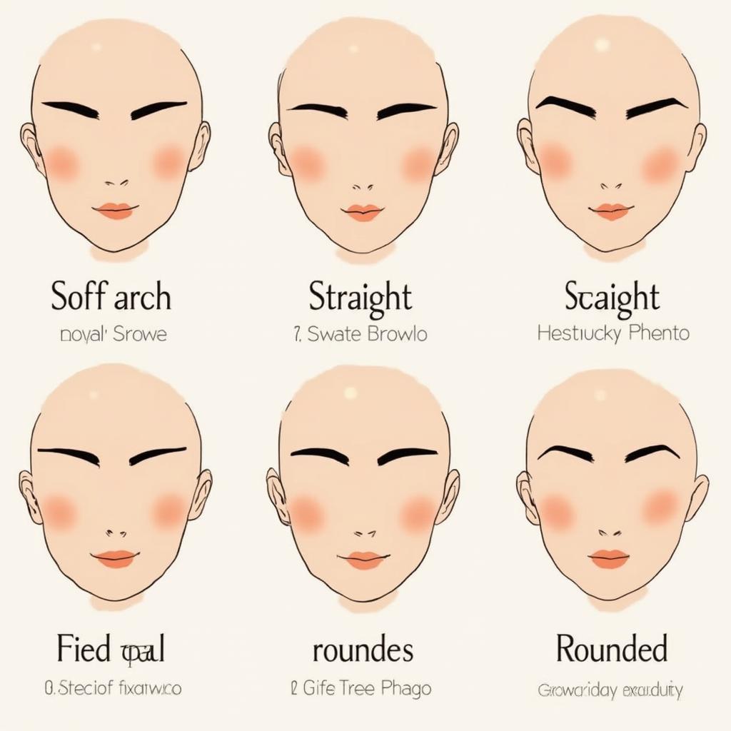 Best Eyebrow Shapes for Oval Faces