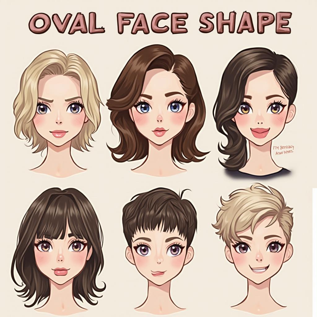 Best Hairstyles for Oval Faces