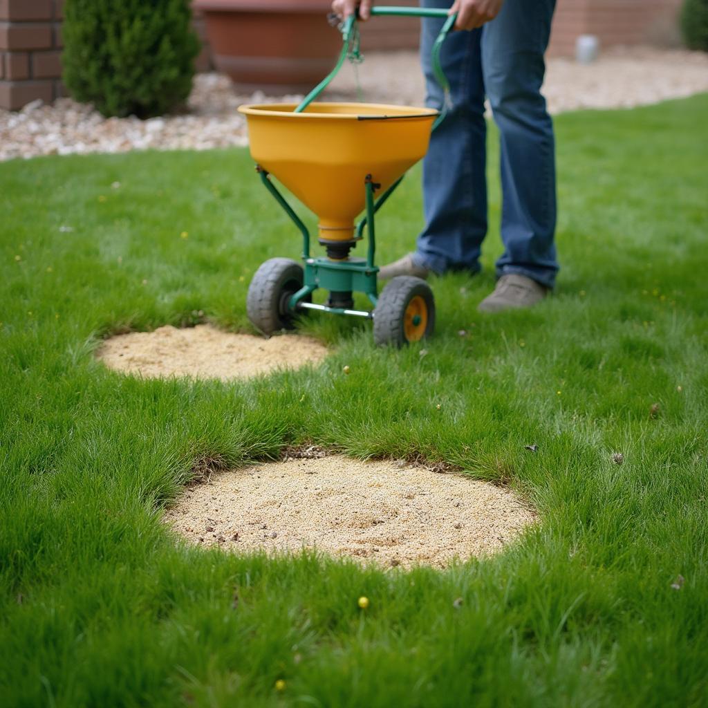 Overseeding Bare Patches on a Utah Lawn