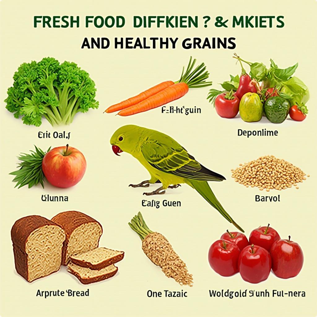 Healthy Food Options for Parakeets