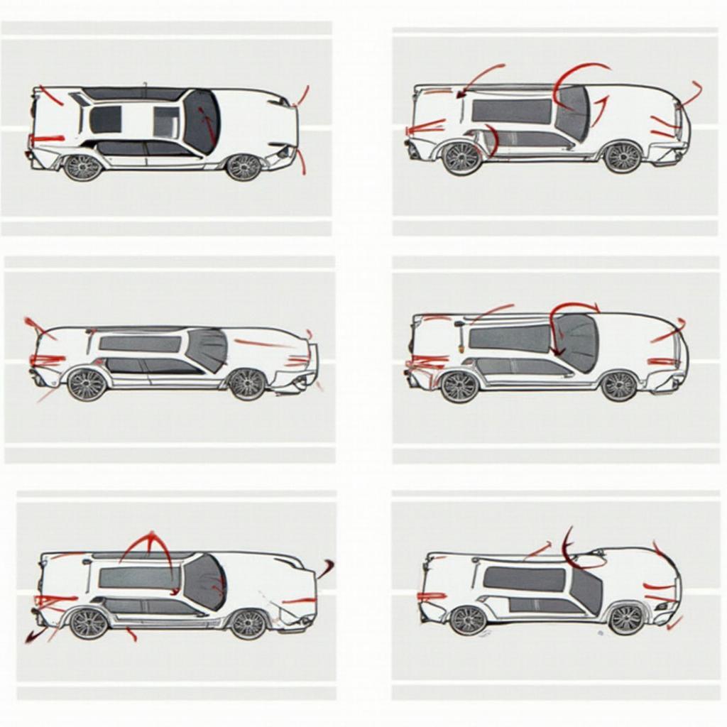 Parking an Automatic Car in Different Scenarios