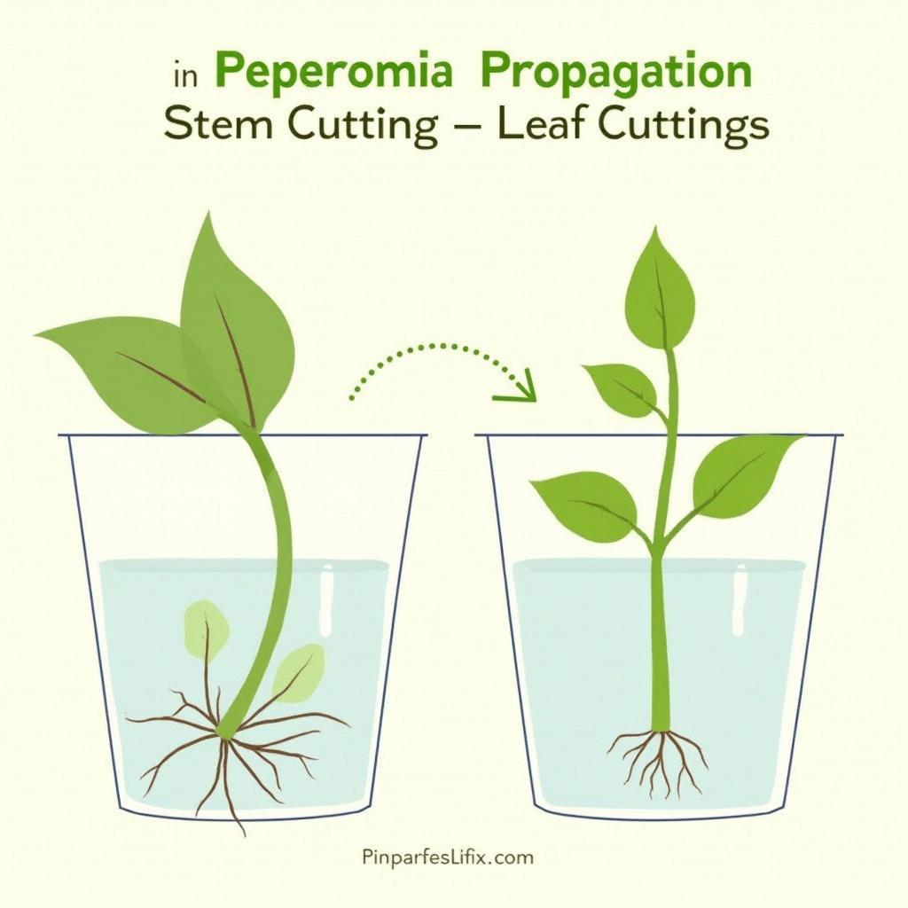 Peperomia Propagation Methods