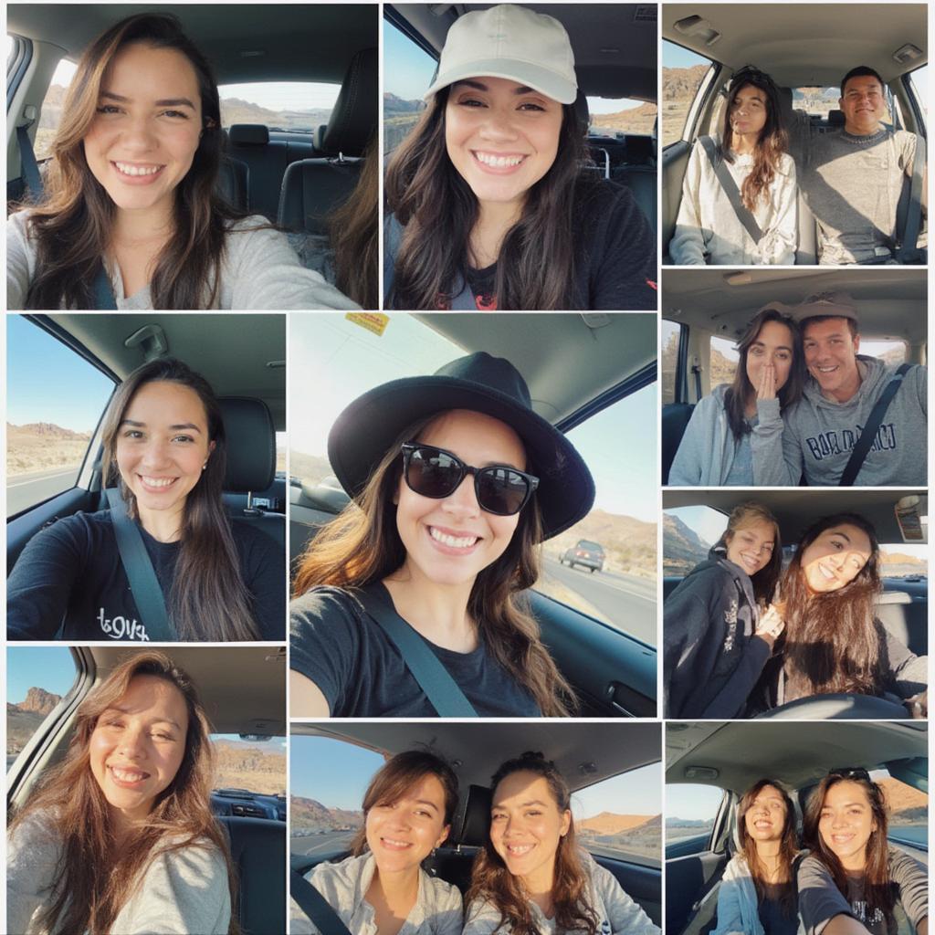 Perfect Car Selfie Road Trip Memories