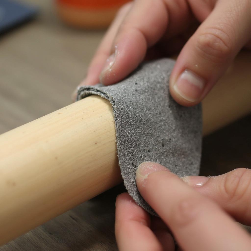 Polishing Pinewood Derby Car Axles for Reduced Friction