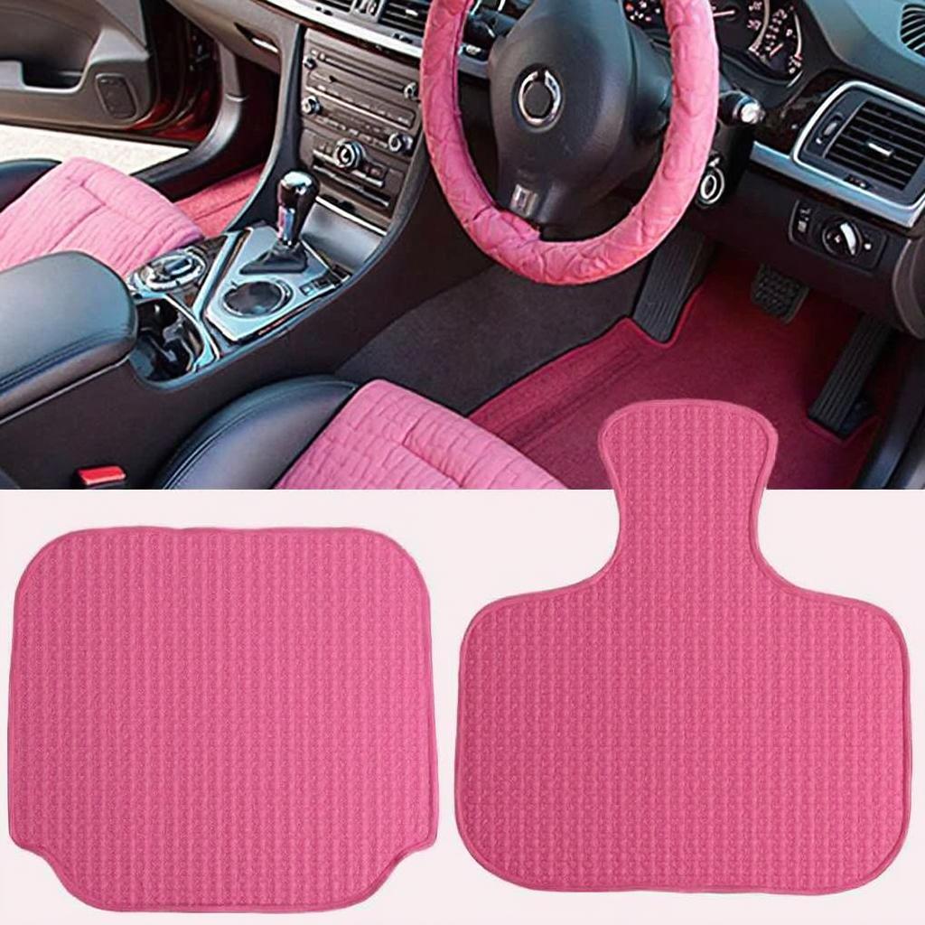 Pink car interior accessories