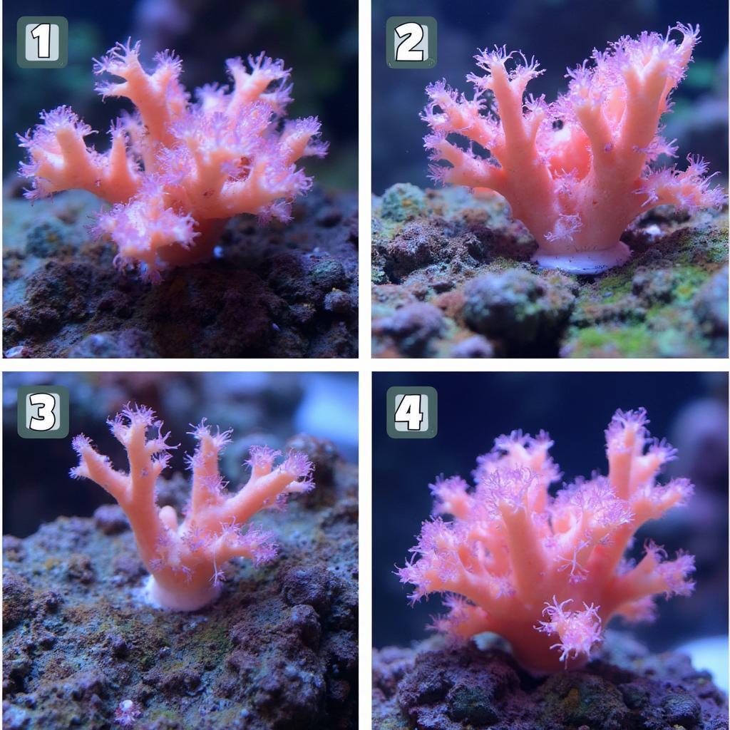 Fragging a Pink Tip Torch Coral