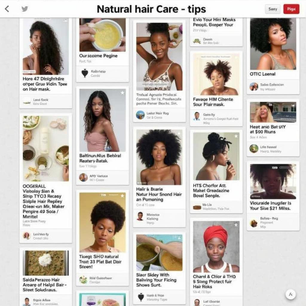 Natural Hair Care Tips on Pinterest