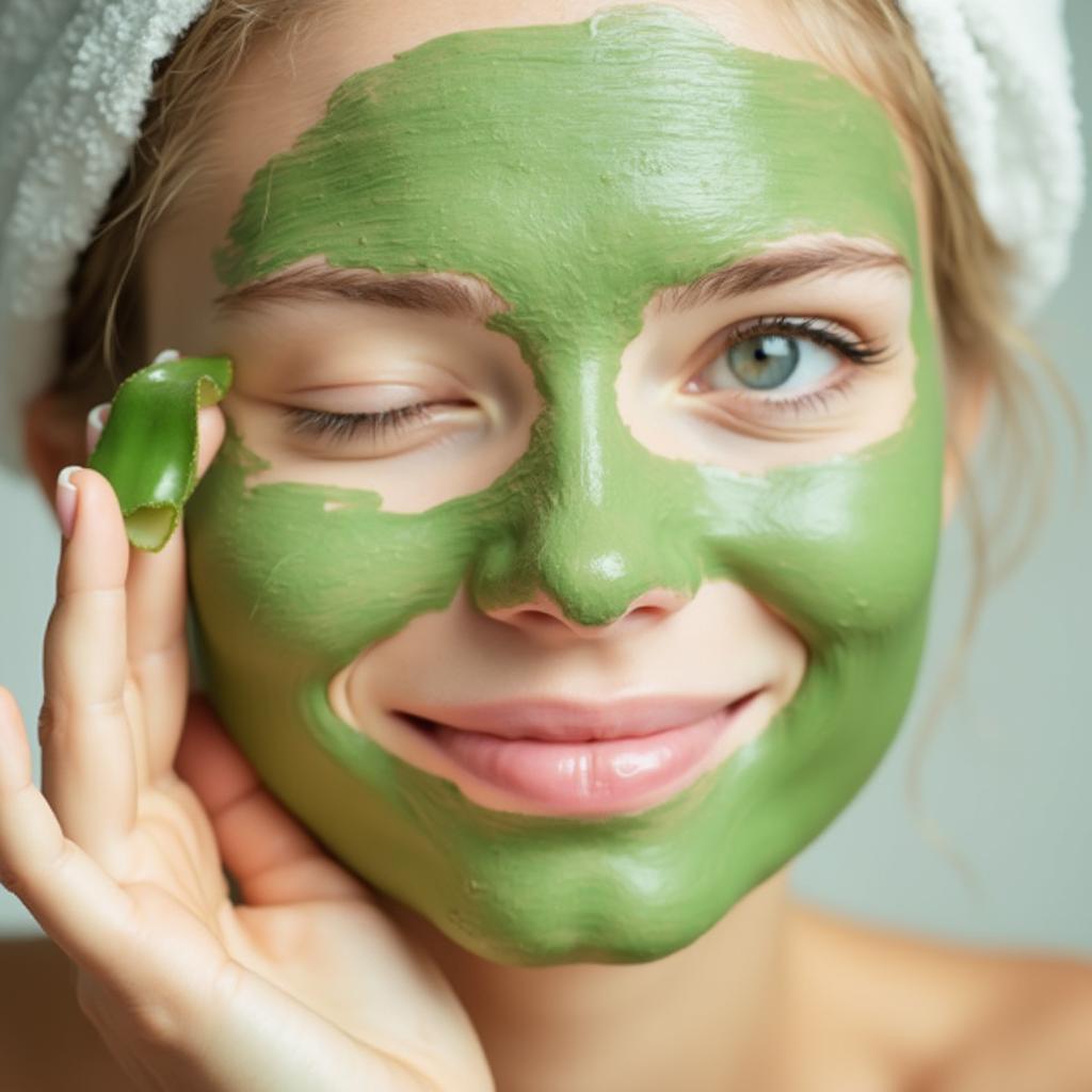 Pitta Skin Care with Cooling Aloe Vera Mask