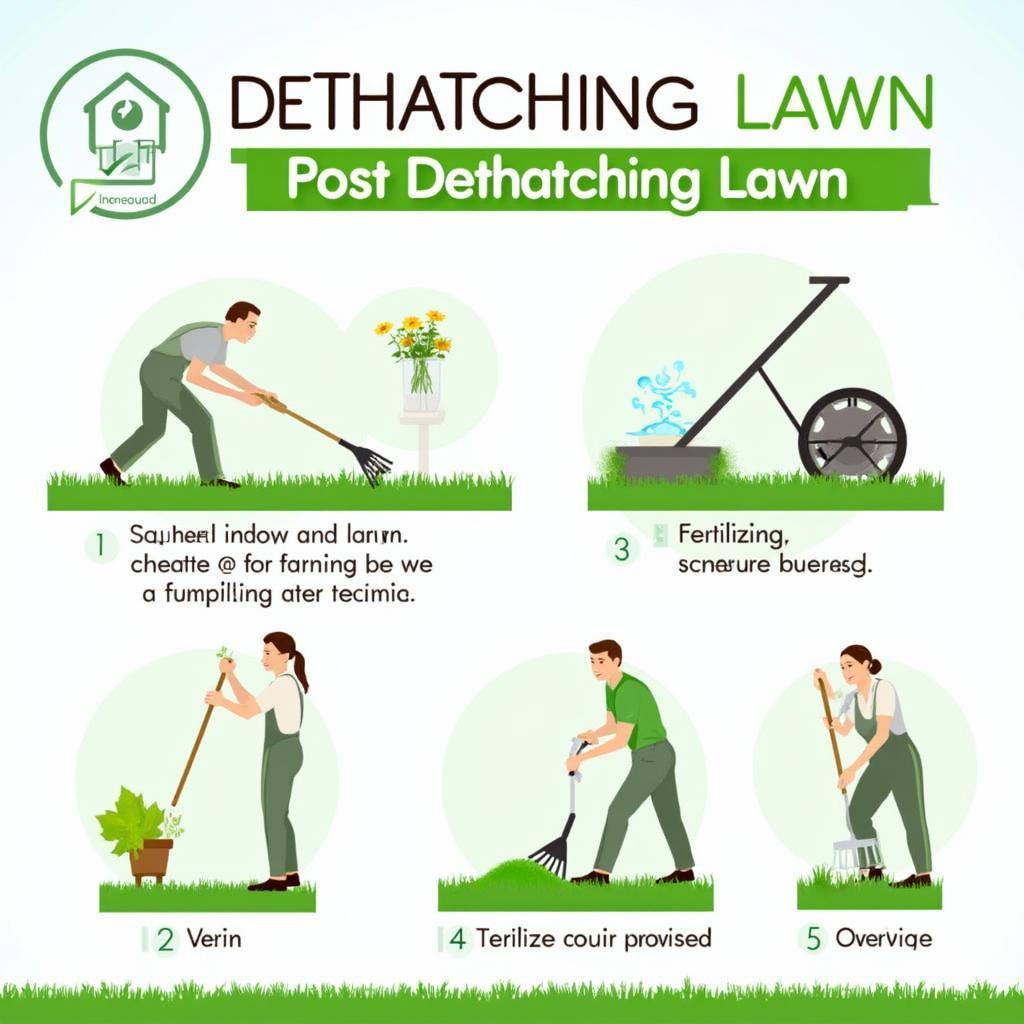 Post-Dethatching Lawn Care Steps