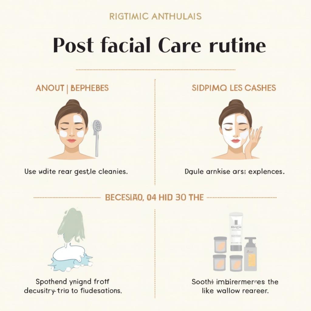 Essential steps for post-facial care