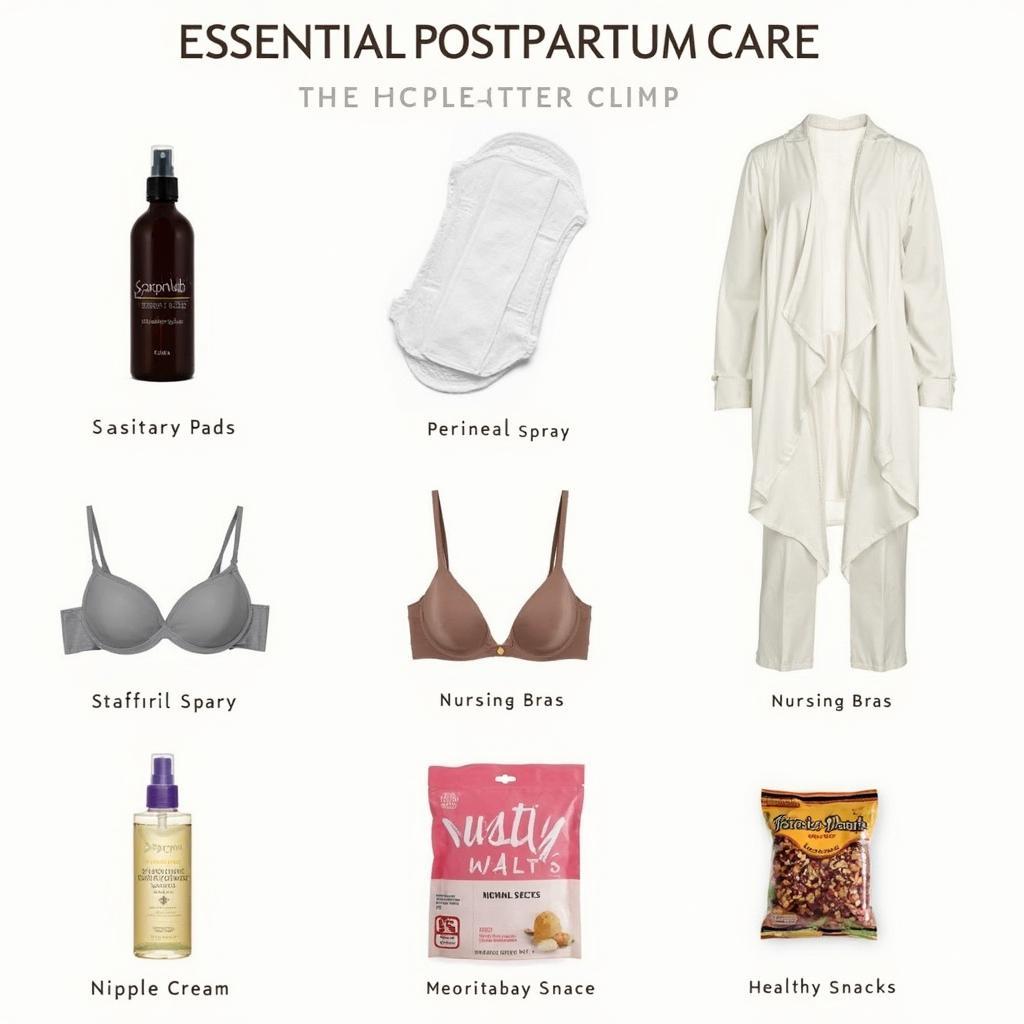 Essential Postpartum Care Items