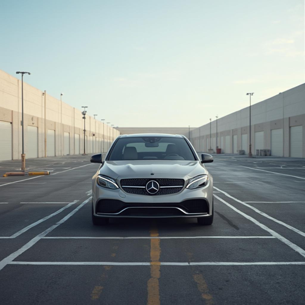 Practicing Manual Driving in an Empty Parking Lot